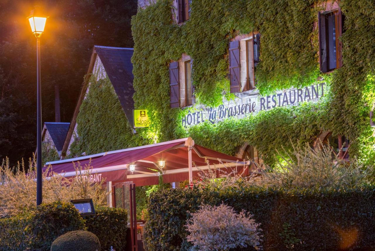 Logis Hotel Restaurant La Brasserie Treignac Exterior photo